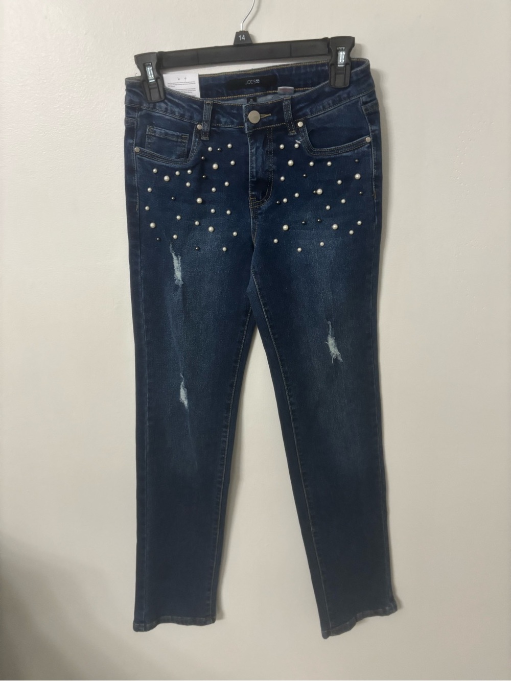 Joe's Jeans Dark Blue Pearl-Accent Kids Jeans